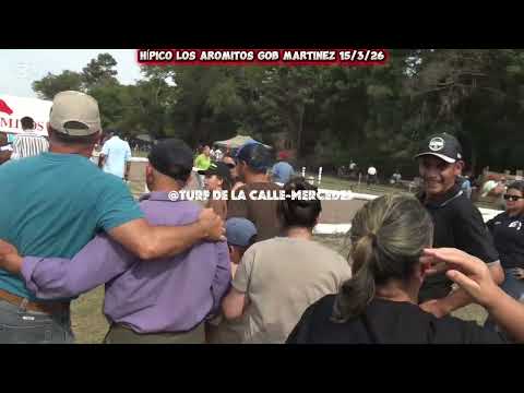 ODIOSA GANADOR HÍPICO LOS AROMITOS GOB MARTINEZ CARRERA POTRILLOS DEBUTANTES ODIOSA Y MALEDUCADO