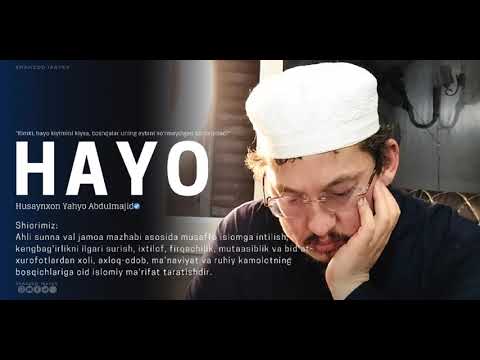 Hayo. | Shayx Husaynxon Yahyo Abdulmajid.