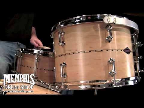 Craviotto Custom Shop Maple Solid Shell Drum Set - Natural Oil