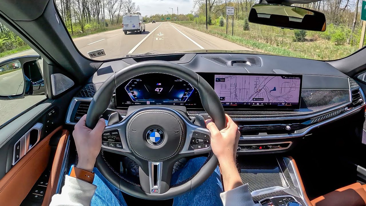 2024 BMW X6 M60i - POV Test Drive (Binaural Audio)
