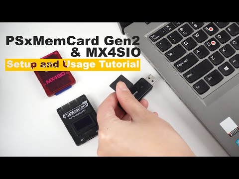 PSxMemCard Gen2 & MX4SIO : Setup and Usage Tutorial!