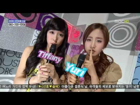 [HD] 100123 Tiffany + Yuri - MC Cuts