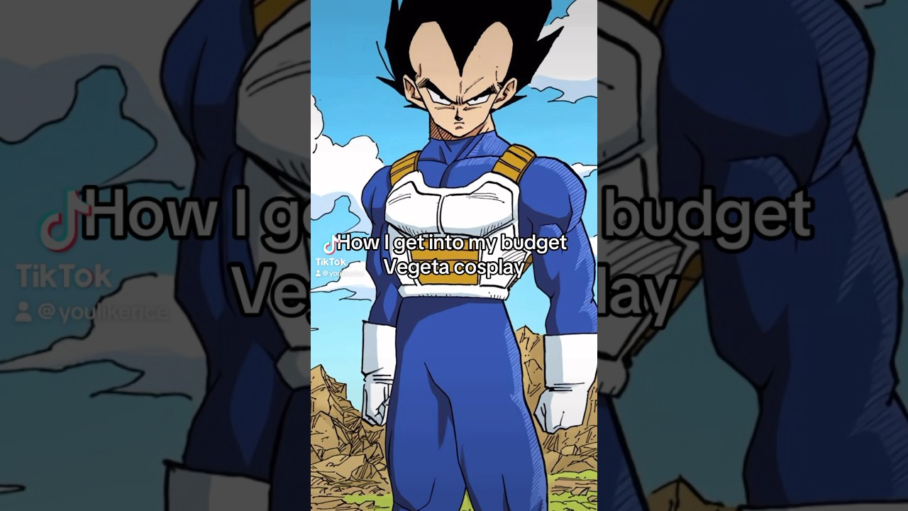 Getting Into My Budget Vegeta Cosplay