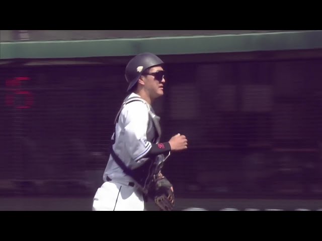 【ファーム】狙ったところにぴしゃり‼ ライオンズ・古市尊 正確な送球で盗塁阻止‼ 2025年3月30日 埼玉西武ライオンズ 対 読売ジャイアンツ