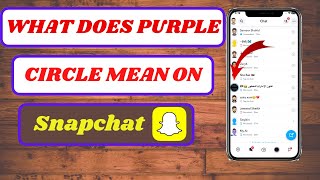 what does the purple circle mean on snapchat quick add|what does the purple circle mean on snapchat