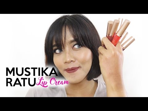 Mustika Ratu Ultra Moisturizing matte Lip Cream Swatch & Review