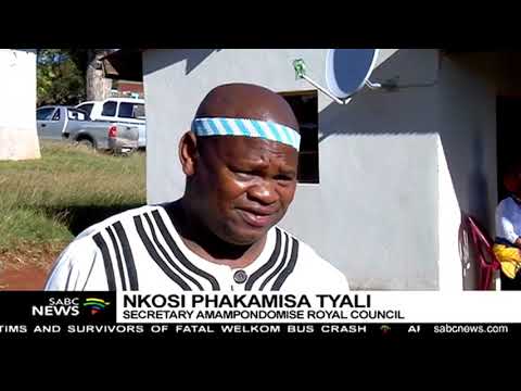 Amampondomise nation wants to expedite re-installation of its monarch