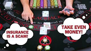 Blackjack Insurance Math — Full Breakdown & Transcript