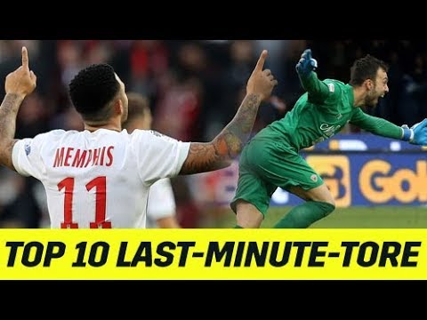 Top 10 Last-Minute-Tore: Himmel, Arsch und Zwirn! Memphis Depay und ein Torwart | Highlights | DAZN