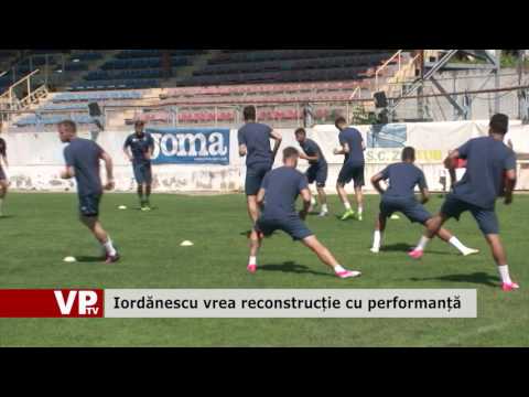 Iordănescu vrea reconstrucție cu performanță