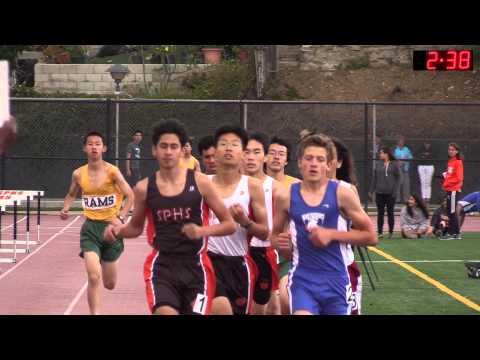 2014 RHL Prelims - 1600 Meters (FrSoph Boys) (Heat 2 of 2)
