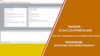 Perintah Cout,Cin,Printf,Scanf di C++