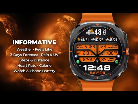 PER46 Digital Watch Face