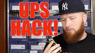 How To Get Your Shoes Faster - THE UPS HACK!