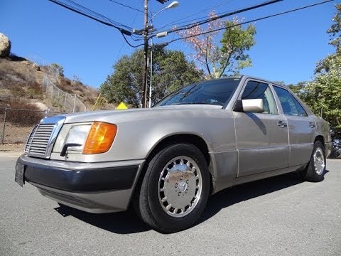 Mercedes Benz 300E W124 1 Owner Exterior Video #1