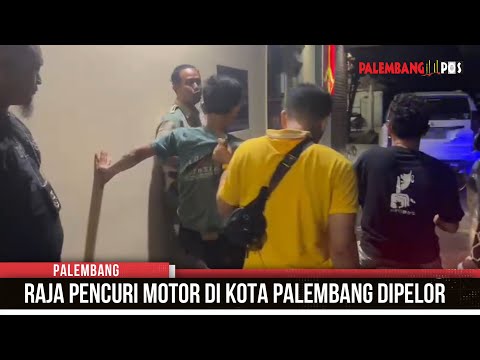 Raja Pencuri Motor di Palembang Ditembak