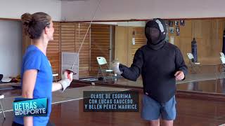 Clase con Lucas Saucedo, DT del seleccionado nacional de esgrima