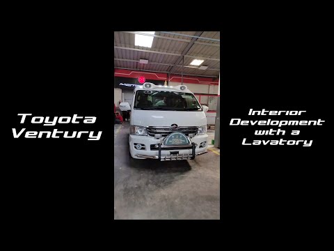 Thumbnail for Toyota Ventury Interiors customized with a Lavatory by Team Motormind by Toyota Ventury