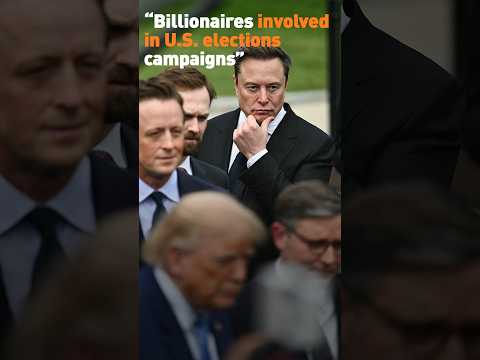 Billionaires involved in U.S. elections campaigns