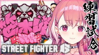 ストリートファイター6｜かずのこ∞ スクリム１日目！vs上からドン★【笹木咲/にじさんじ】