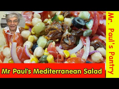 Delicious Mediterranean Salad without Lettuce