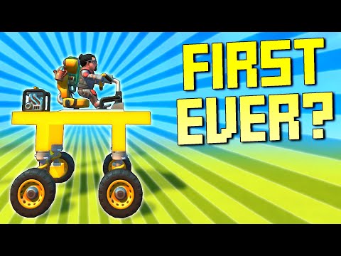 We Searched "First" on the Workshop... Pro or Noob?  - Scrap Mechanic Workshop Hunters