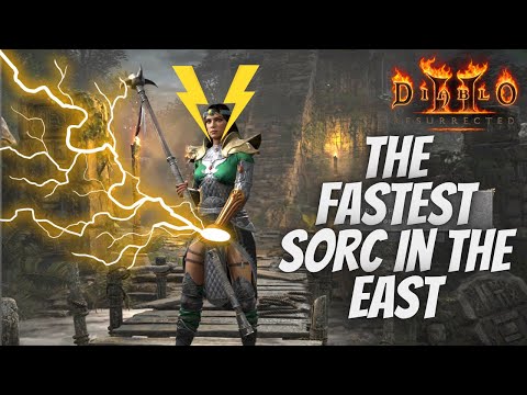 200 FCR Nova Sorc Obsession - The Fastest Key Runner and Rushing Character - Diablo 2 Resurrected