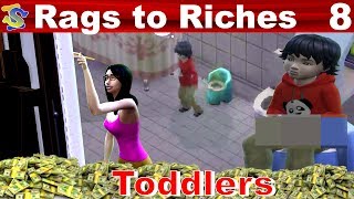 The Sims 4 Let's Play Rags to Riches Toddlers EP8