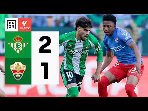 Resumen Real Betis vs Elche Jornada 36