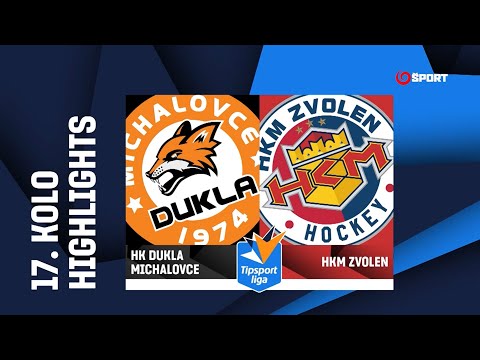 17. kolo: HK Dukla Michalovce - HKM Zvolen 1:5 (0:1, 1:2, 0:2)