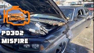 P0302 engine code, Fixed Misfire, Dodge Charger 2.7L V6  Revosgarage