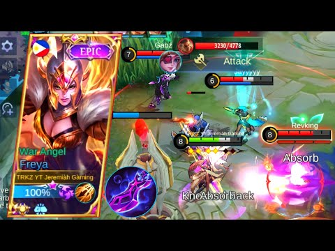 AGGRESSIVE FREYA FOR WIN THIS GAME🔥 | FREYA TOP 1 GLOBAL | FREYA BEST BUILD 2022 | MUST WATCH | MLBB