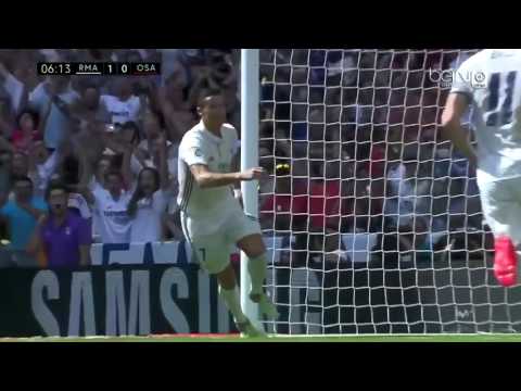 Cristiano Ronaldo COMEBACK vs Osasuna La Liga 2016 17 HD 720p