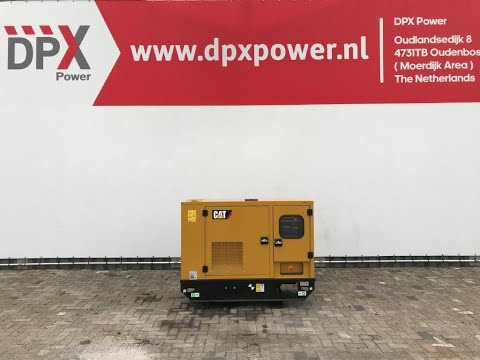 DPX Power: Caterpillar DE13.5E3 - 13,5 kVA - Generator set - DPX-18001