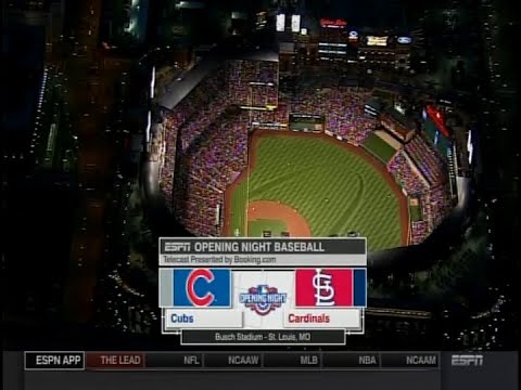 1 (part 3 of 5) - Cubs at Cardinals - Sunday, April 2, 2017 - 7:35pm CDT - ESPN