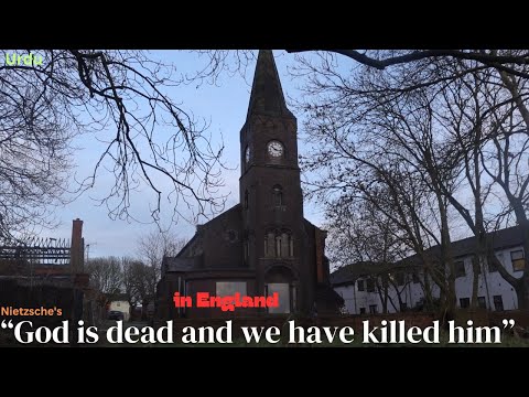 धरोहर का क़त्ल: Abandoned Church Fire & Neglected Graveyard | Nietzsche's God is Dead in England