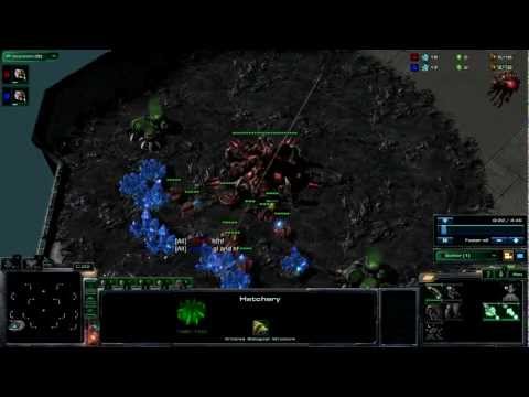[HD] Starcraft 2 - HotS beta gameplay - Zerg vs Zerg imba cheese!