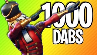 WHAT 1000 DABS IN FORTNITE LOOKS LIKE | Fortnite Battle Royale