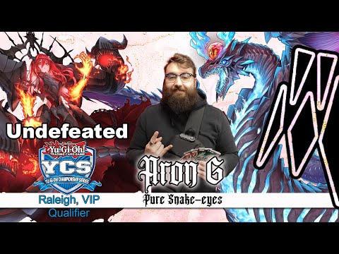 Yu-Gi-Oh! UNDEFEATED Raleigh VIP Qualifier CRAZY TECHS