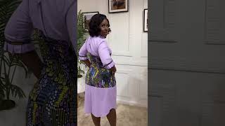 Perfect Ankara Dress Blend style