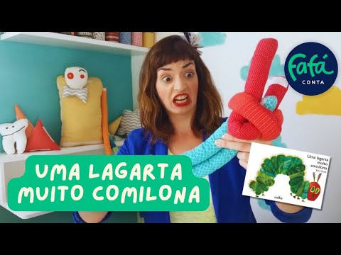 A VERY HORRY CATERPILLAR - storytelling by Fafá conta.
