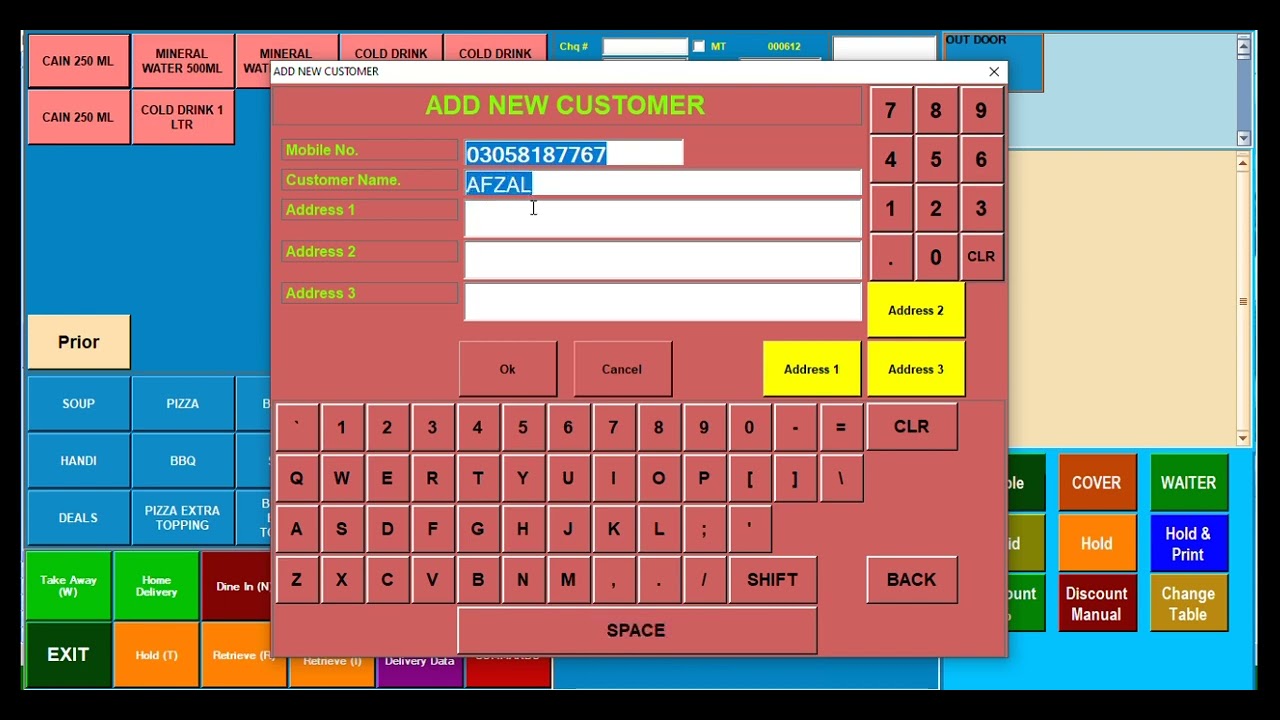 Fast Food Software Demo