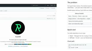 RushDB:AIエージェントに「記憶」を与えるメモリーデータベース