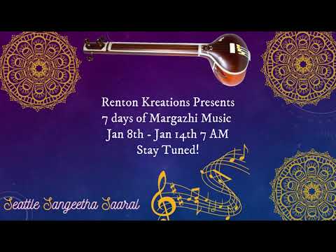 Seattle Sangeetha Saaral - Day 1 - Concert by Ms Amrutha Venkatesh