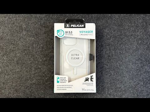 Оригінальний протиударний чохол Pelican Voyager MagSafe для iPhone 14 / iPhone 13 Прозорий аналог OtterBox Defender - фото 1 - id-p1986056172