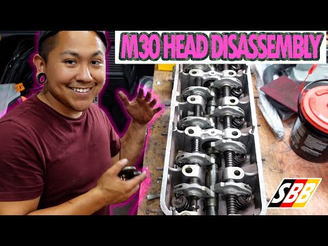 HOW TO DISASSEMBLE AN M30 CYLINDER HEAD