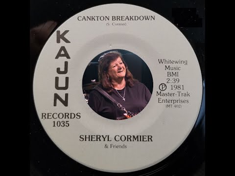 CAJUN ACCORDION: Sheryl Cormier / Cankton Breakdown / Kajun 1035 / 1981-2