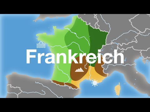 Frankreich - Geografie und Klima