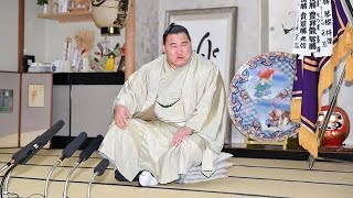 大相撲豊昇龍が「すいません寝てました」一夜明け会見に遅刻理由は疲労困憊　執念の３番で逆転Ｖ「俺やりきったな」