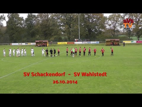 26.10.2014, SV Schackendorf  - SV Wahlstedt